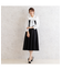 【再入荷】ダブルクロスリボンタイワンピース