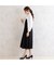【再入荷】ダブルクロスリボンタイワンピース