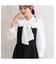 【再入荷】ダブルクロスリボンタイワンピース
