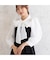 【再入荷】ダブルクロスリボンタイワンピース