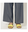 【美脚パンツ】【セットアップ対応/水洗い可】ワイドパンツ