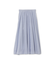 バイヤス使いフレアスカート/ストライプ