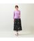 【セットアップ対応】パネル風刺繍スカート