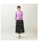 【セットアップ対応】パネル風刺繍スカート