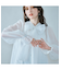リボンタイブラウス