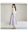 立体フラワーモチーフ付きフレアスカート