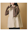 サイドタックフード付きジレ
