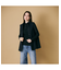 サイドタックフード付きジレ