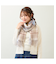 【WEB限定カラー有】【カシミヤブレンド/リバーシブル】チェックマフラー
