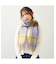 【WEB限定カラー有】【カシミヤブレンド/リバーシブル】チェックマフラー