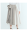 リボン風ディテールスカート