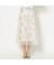 フラワープリントフレアスカート