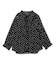 シアープリーツフリルブラウス/ ドット