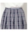 【セットアップ対応】マドラスチェック風プリントスカート