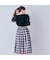ビッグギンガムタックスカート
