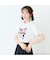 【HELLO KITTY】ハローキティ ロンドンプリント刺繍Tシャツ