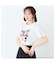 【HELLO KITTY】ハローキティ ロンドンプリント刺繍Tシャツ