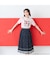 【HELLO KITTY】ハローキティ ロンドンプリント刺繍Tシャツ