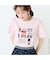 【HELLO KITTY】ハローキティ ロンドンプリント刺繍Tシャツ