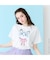 ネコプリント半袖Tシャツ