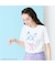 ネコプリント半袖Tシャツ