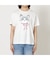 ネコプリント半袖Tシャツ