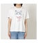 ネコプリント半袖Tシャツ