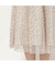 【セットアップ対応】チュールドットプリーツスカート
