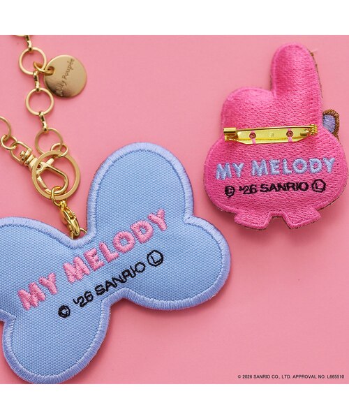 My Melody】 マイメロディ チャーム｜ローズティアラの通販｜&mall