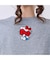 【HELLO KITTY】　ハローキティ　サガラ刺繍ロングスリーブカットソー