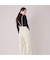 【モデル美香着用】ワイドシルエットサロペットパンツ/WHITE