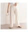 クレープワイドタックパンツ