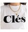 ClesフロッキーロゴＴシャツ