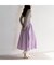 ウエストギャザーコクーンスカート