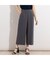 ソフトジョーゼットワイドパンツ〔セットアップ対応〕