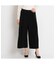 ペオススムース　ワイドクロップドパンツ［セットアップ可］
