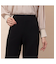 美ラインストレートパンツ〔セットアップ対応〕