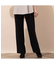 美ラインストレートパンツ〔セットアップ対応〕
