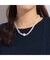【FARRA JEWELRY】天然石×淡水パール×バロックパールネックレス