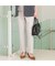 ロイカ コードピケストレートパンツ