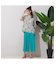 ワイドストレート・センタープレスパンツ