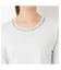 ハシゴ刺繍 コットンTシャツ