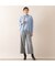 【アンサンブル対応/S・Mサイズ】カシミヤ12GGボーダーニット