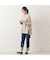 【手洗いOK・ＩＮＤＩＭＡＲＫ】裾切り替えデニムパンツ