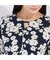 フラワーカットジャカード　チュニックTシャツ