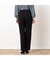 【洗える・セットアップ可能・S～LLサイズ】ピンタックワイドストレートパンツ