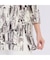 フランス製素材シティプリント　スクエアネックTシャツ