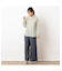 【洗える】リバティプリント 小花柄シャツ
