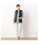 ペプラム ジップアップベスト