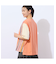 【洗える・綿100%】マルチストライプ ドッキングTシャツ